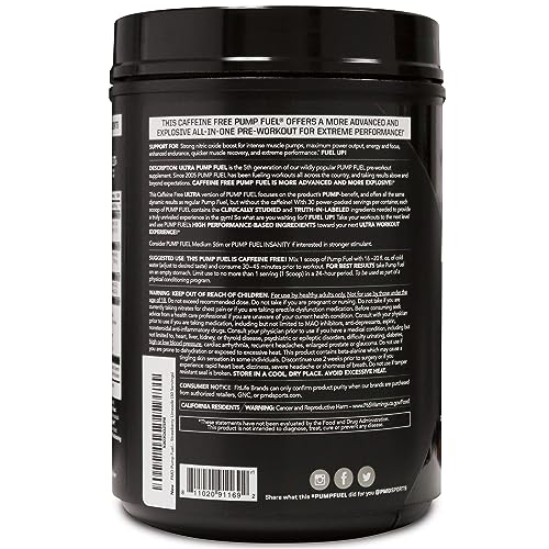 PMD Pump Fuel Ultra strawberry-limeade scoop ready to mix.