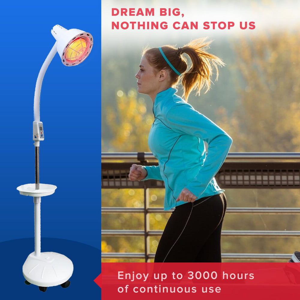 PMT Medical Infarex heat exposure lamp supports quick daily sessions