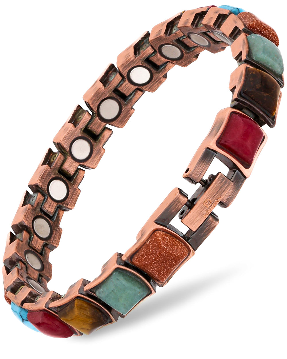 POLLDAN copper bracelet 6200-gauss-strength for daily support and style.