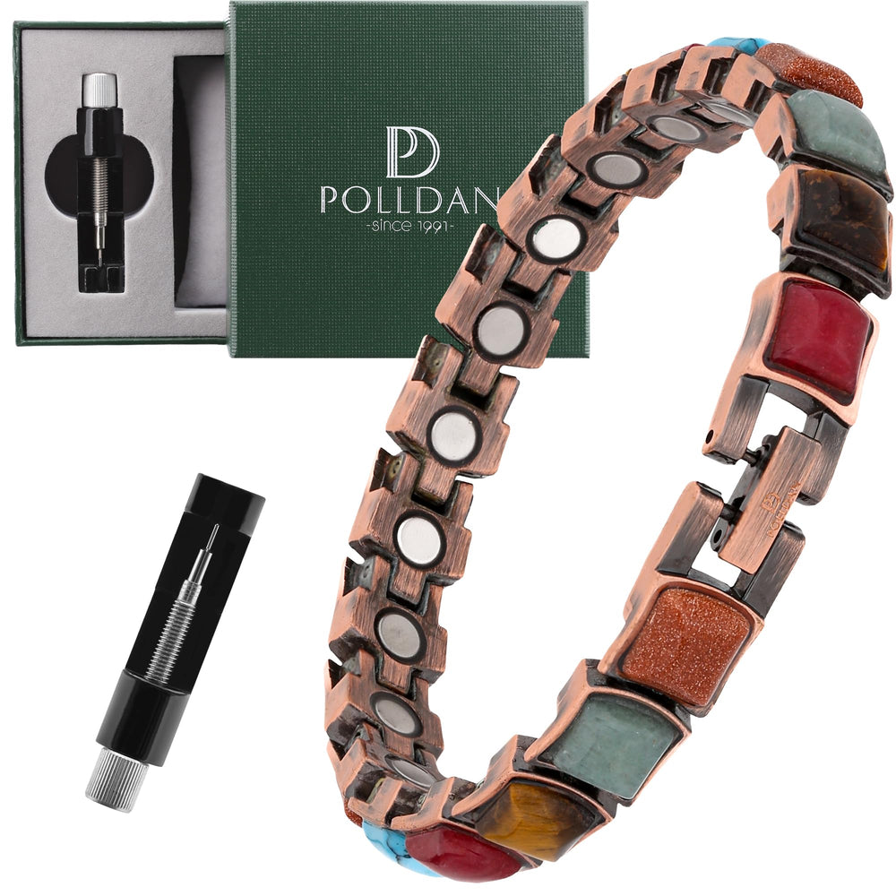 POLLDAN style-statement copper bracelet blends versatility with everyday elegance.