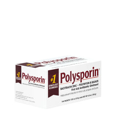 One small dab of Polysporin on affected area.