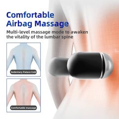 Porston heat and vibration mode delivers soothing warmth and muscle relief