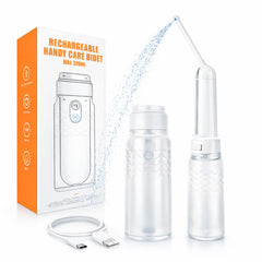 Portable Electric Travel Bidet with 320ml capacity for on-the-go cleansing.