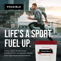 Single-serving packet ready to mix before exercise