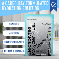 PowderVitamin mineral blend with calcium and magnesium for balanced hydration.