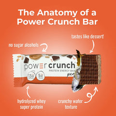 Power Crunch Lemon Meringue bar with bright flavor for a refreshing lift