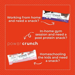 Power Crunch Peanut Butter Fudge bar with indulgent taste and protein