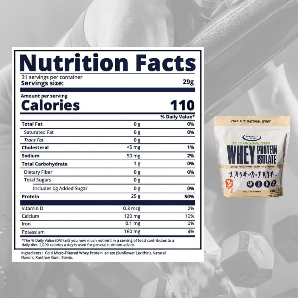 POWER PLAY FUEL contains BCAAs for faster recovery.