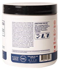 POWER PLAY FUEL Creatine HCl micronized powder highlighting fast absorption and low digestive stress