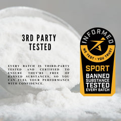 POWER PLAY FUEL Creatine HCl product packaging emphasizing vegan and kosher-friendly credentials