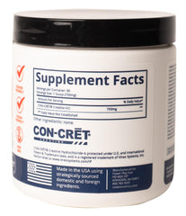 POWER PLAY FUEL Creatine HCl tart flavor scoop shown for zero sugar, bold taste