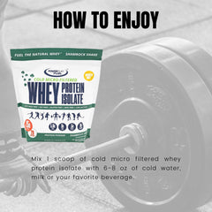 POWER PLAY FUEL grass-fed whey label signaling low lactose and natural ingredients.