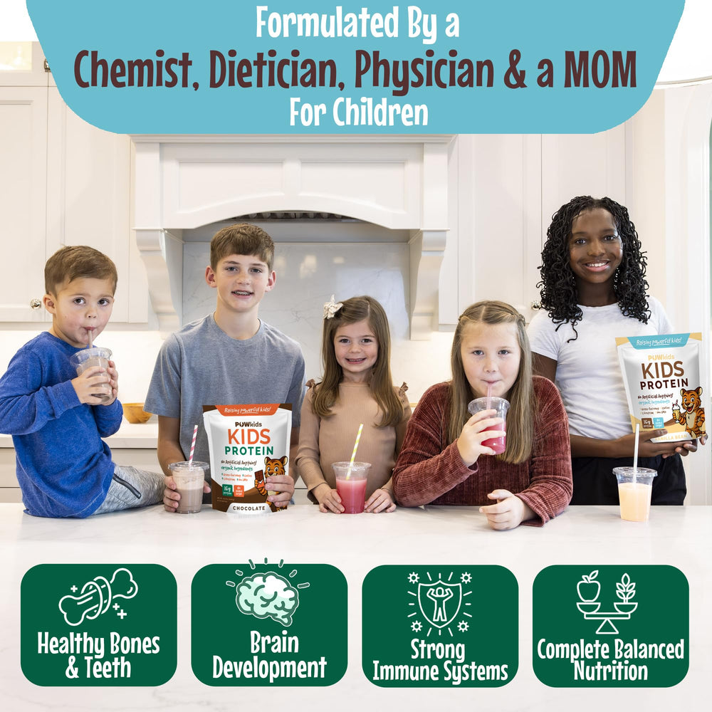 POWkids no-added-sugar formula keeps shakes clean and kid-friendly