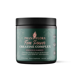 Prana Flora FemPower includes Vitamin D3 and Magnesium for health.