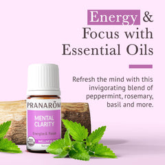 Pranarom Mental Clarity diffuser in use creates an uplifting, fresh atmosphere.