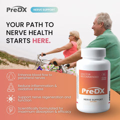 Pre-DX third-party testing badge signals purity and potency