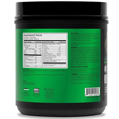 Close-up of Pre JYM powder being stirred for smooth endurance preparation