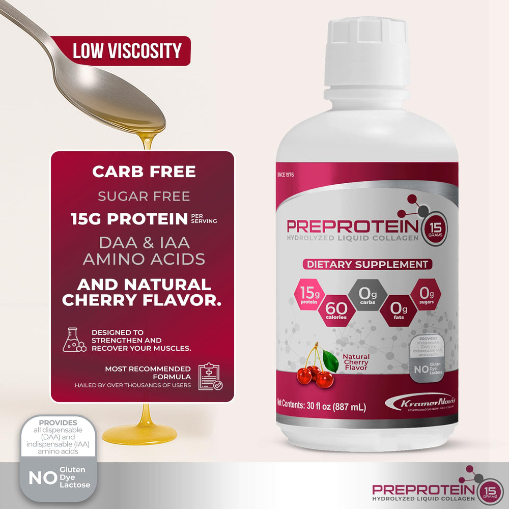 Pre-Protein rapid absorption liquid demonstrates efficient delivery for digestion-sensitive users.
