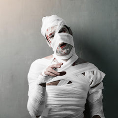 Preboun diy bloody gauze costume effect sparks creative makeovers.