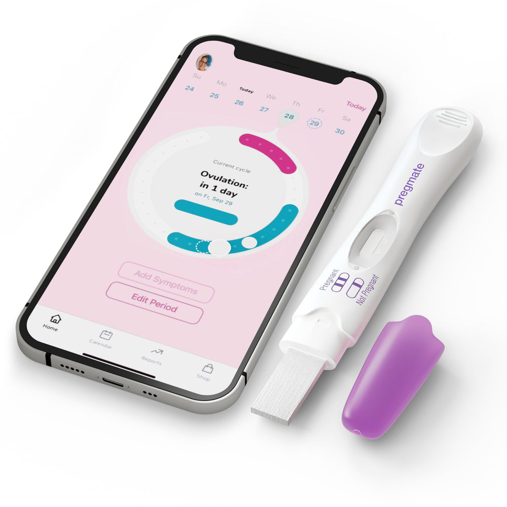 Pregmate 30-individually wrapped tests for multiple-day testing at home.