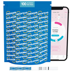 Pregmate instruction card and tube image highlights straightforward guidelines.
