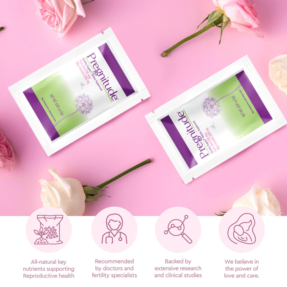 Pregnitude no artificial flavors or sweeteners for purity.