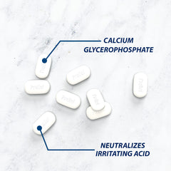 PRELIEF kitchen-counter setup shows easy access to caplets.