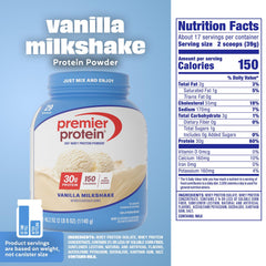 Premier Protein Vanilla Milkshake aroma hints at indulgent flavor.