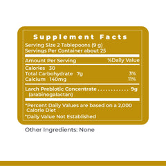 Premier Research Labs Galactan powder blends easily in beverages for daily use.