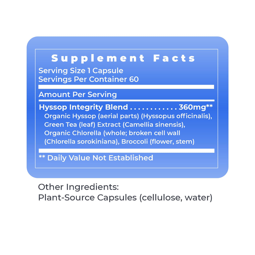 Premier Research Labs Hyssinol supports holistic wellness routines.