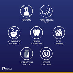 Premier Research Labs Medi-Dental Pack dispensing spoon suggests easy, measured use.