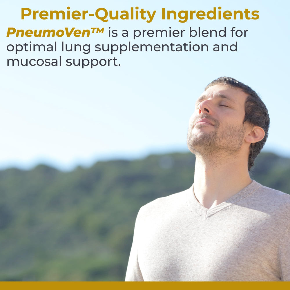 PneumoVen bromelain source image, emphasizing pineapple enzyme for gentle inflammation support.