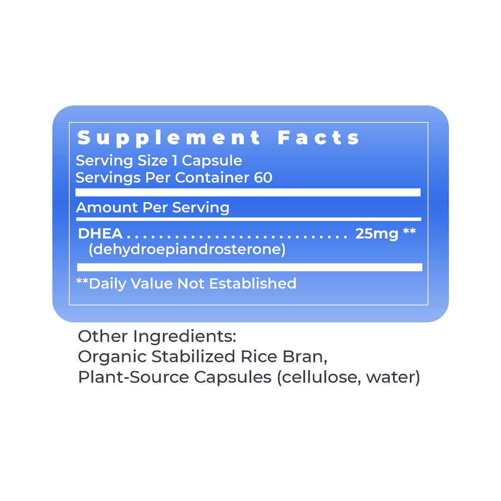 Premier DHEA bottle on a shelf ready for use