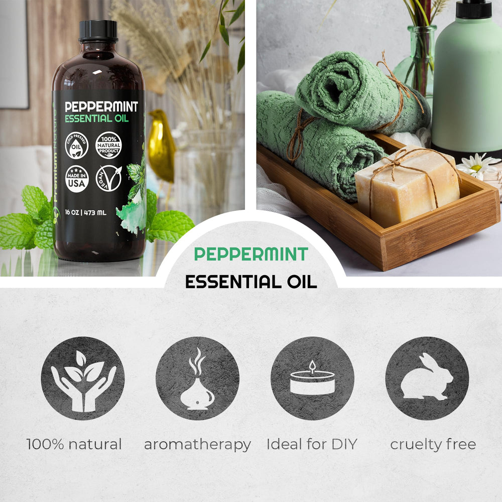 Premium Nature peppermint oil for soap making enables fragrant, customizable products.