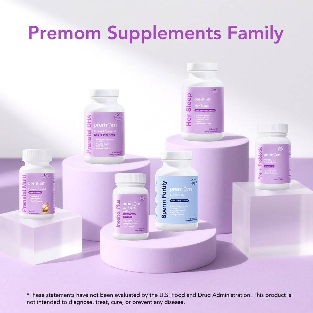 Premom Inositol Plus user-friendly bottle with child-safe cap