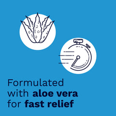 Preparation H medicated wipes cool and cleanse before applying cream.
