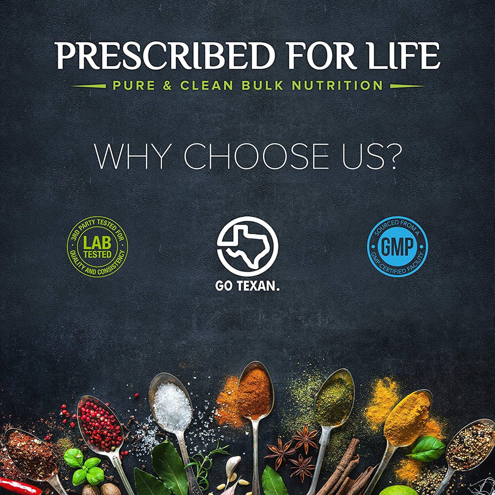 Prescribed For Life Aquamin bulk packaging for bulk nutrition needs.