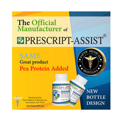 Prescript-Assist plant-based formula in capsules aids nutrient absorption and natural energy.