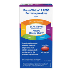 PreserVision AREDS soft gels closeup of individual capsules