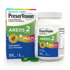 PreserVision AREDS2 daily multivitamin bottle for convenient eye health support