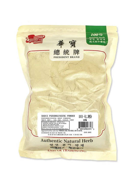 President Brand Greenlike bottle with pure Tienchi powder for easy daily use
