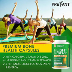 Packs of PRETANT Growth Capsules ready for daily routines.