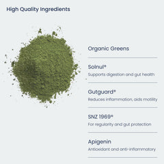 Previnex Gut & Green Superfoods mix with water for natural energy.