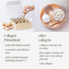 PRIMABIOTIC Liquid Collagen vitamin boost visual, supporting skin and immune functions.