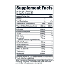 Primaforce pre-workout Watermelon Candy container shows labeling for informed use.
