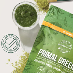 Primal Harvest Made in USA with GMP facility and third-party testing