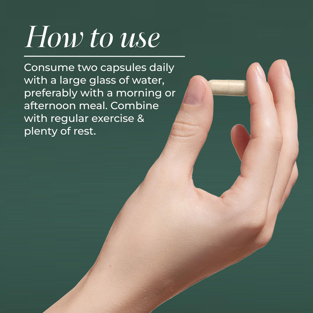 Pouring Primal Harvest Magnesium Complex capsules demonstrates easy daily dosing.