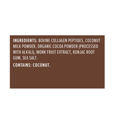 Chocolaty coconut aroma and smooth texture in Primal Kitchen Collagen Fuel shake.