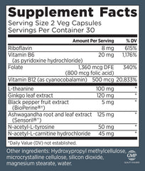 CogniForce capsules close-up highlighting memory support and mental clarity.