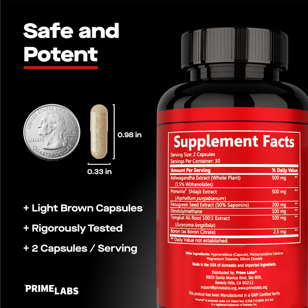 Prime Labs Prime Test Pro DIM ingredient supporting hormonal balance.